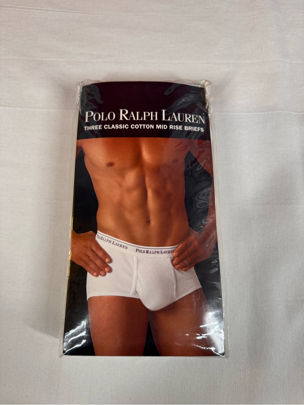 Vintage 90’s POLO RALPH LAUREN 3 Pack Classic Cotton Mid Rise Briefs Cotton